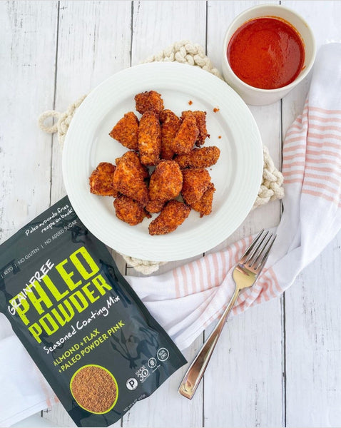 Air Fryer Chicken Tenders with Buffalo Sauce