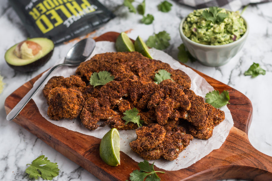 Cauliflower Steaks with Avocado Smash