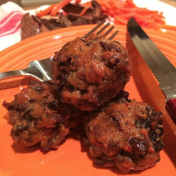 Paleo Mushroom "Meatballs"