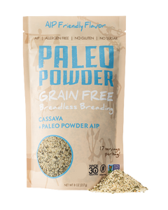 Paleo Powder Cassava + AIP Breadless Breading