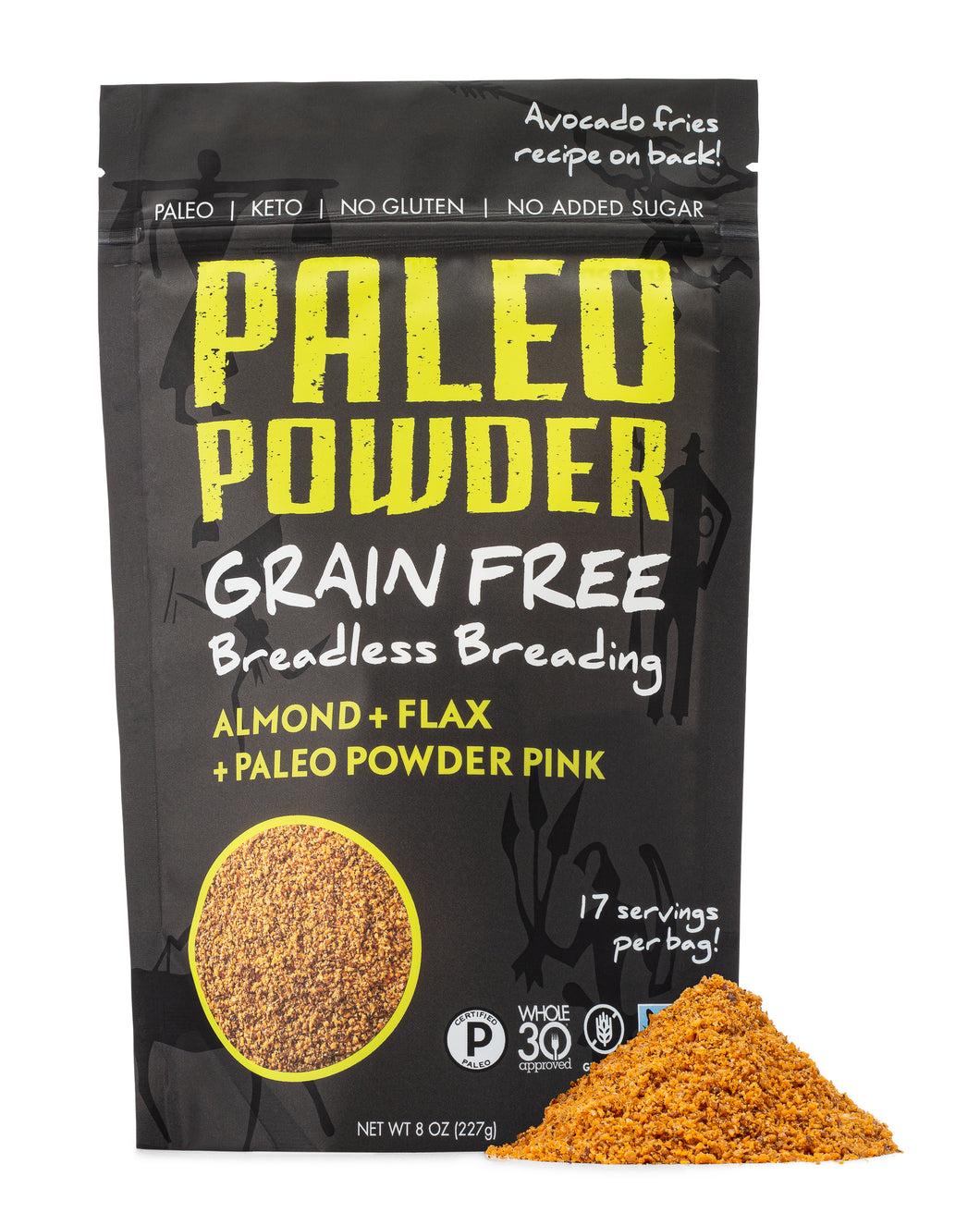 Paleo Powder Almond + Pink Breadless Breading
