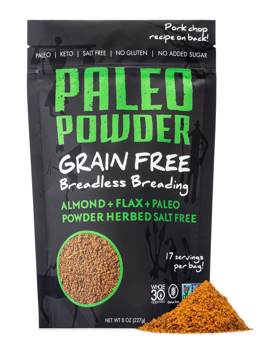 Paleo Powder Almond + Herbed Salt Free Breadless Breading – Paleo ...